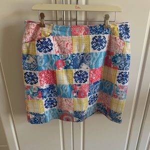 Lilly Pulitzer patchwork skirt